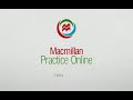 macmillan practice online walkthrough for students