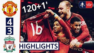🔴Manchester United vs Liverpool (4-3) HIGHLIGHTS: 🤯Amad Diallo 120+1' Winner!