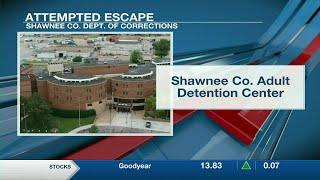 Shawnee County inmate attempted escape, captured within minutes