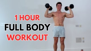 Strength, Sweat and Tears: 1 Hour Full Body Workout At home