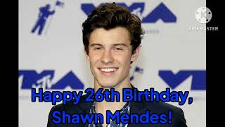 Happy 26th Birthday, Shawn Mendes!