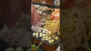 고기구이 불판 가득 먹어보자#shorts#grillpan