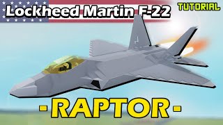 F-22 Raptor | Plane Crazy - Tutorial