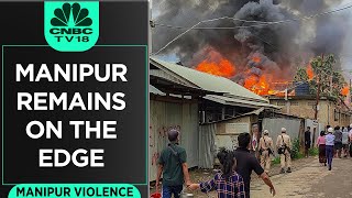 Manipur Violence: Mob Clashes With Security Forces In Imphal | Manipur News | CNBC TV18