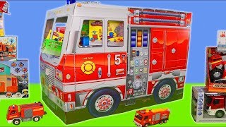 Strażak zabawki - Zabawki strażackie - Pojazdy z zabawkami dla dzieci - Fire Truck Toys