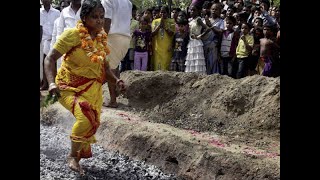 ஸ்ரீவில்லிபுத்தூர் பெரிய மாரியம்மன் கோவில் பூக்குழி திருவிழா