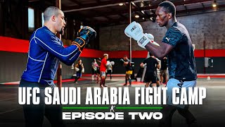 Former Rivals Robert Whittaker and Israel Adesanya Train Together | UFC Saudi Arabia