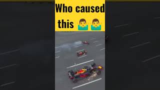 Who caused this #shorts #f1 #youtubeshorts #formula1 #trending #short #viral #fyp #racing #sports