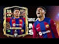 AMAZING RW 95 RATED RAPHINHA GAMEPLAY REVIEW FC MOBILE 24 TEAM OF THE SEASON