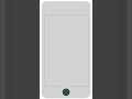 Drawing Mobile Phone📱In Python Using Turtle Graphics #Shorts
