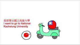 國家球小劇場 - 用生命在拍英語報告 | Countryballs - Making English Presentation With Your Life