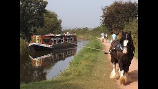 The Horse Drawn Barge. Tiverton Devon