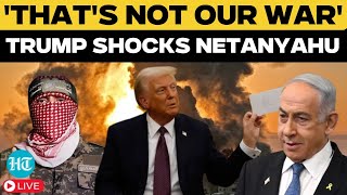 Trump LIVE | Donald Trump On Israel's War On Gaza | Israel Hamas War | Netanyahu | US News