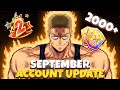 2000+ SACS IN 2 YEARS ON MY ACCOUNT!! | Account Update (September) | One Punch Man The Strongest