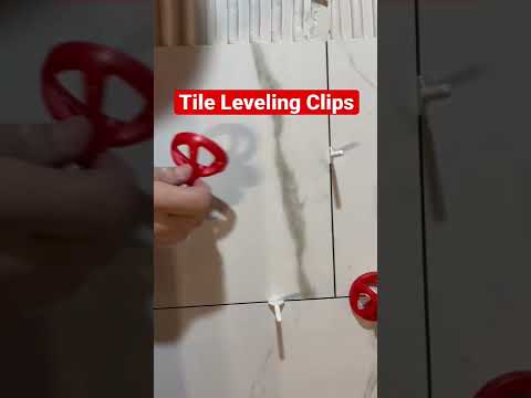 This is how tile leveling systems work. #diy #shorts #youtubeshorts