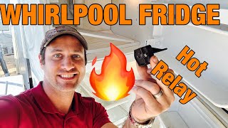 🔥Why Is This Older Whirlpool/Kenmore Fridge Not Cooling or Freezing | Smells Hot 🔥| 106.72132101