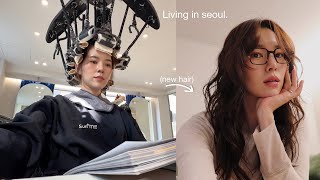 ENG vlog)💇🏻‍♀️new hair done, Christmas tree shopping, coffee dates | SEOUL VLOG