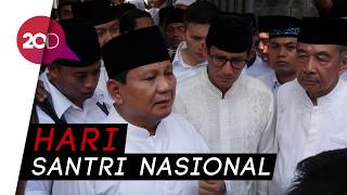 Prabowo-Sandiaga Napak Tilas Resolusi Jihad ke Makam Pendiri NU