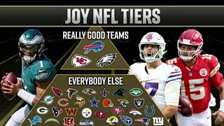 Joy: Bills, Eagles, Chiefs over everyone else 🤝👀 | SPEAK