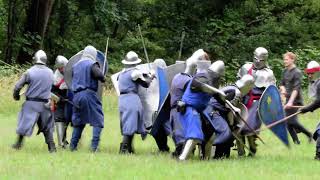 Stage combat battle training