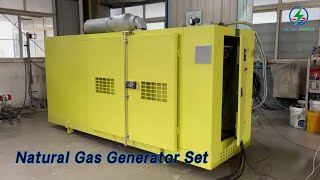 Power Natural Gas Generator Set 6CTA 100kw Three Phase Integrated