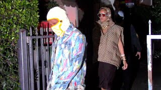 Rihanna Is Decked Out In Gucci For Giorgio Baldi Date With Beau A$AP Rocky