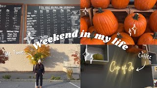 Chill Weekend Vlog || Pilates, Grocery Shopping, Cleaning, Movie Date