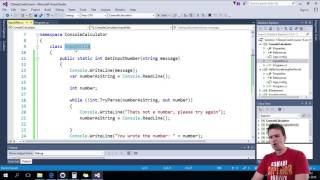 Refactoring answer to first Assignment by adding a class