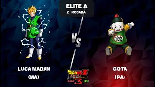 Lucas Madan (MA) X Gota (PA) | ELITE A | 2° Rodada | 2° Luta | Tenkaichi 3 Online BR