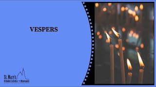 Vespers– 1/1/2025