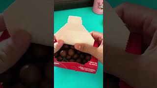 Opening maltesers #asmr #shorts #trending #satisfying #yummy