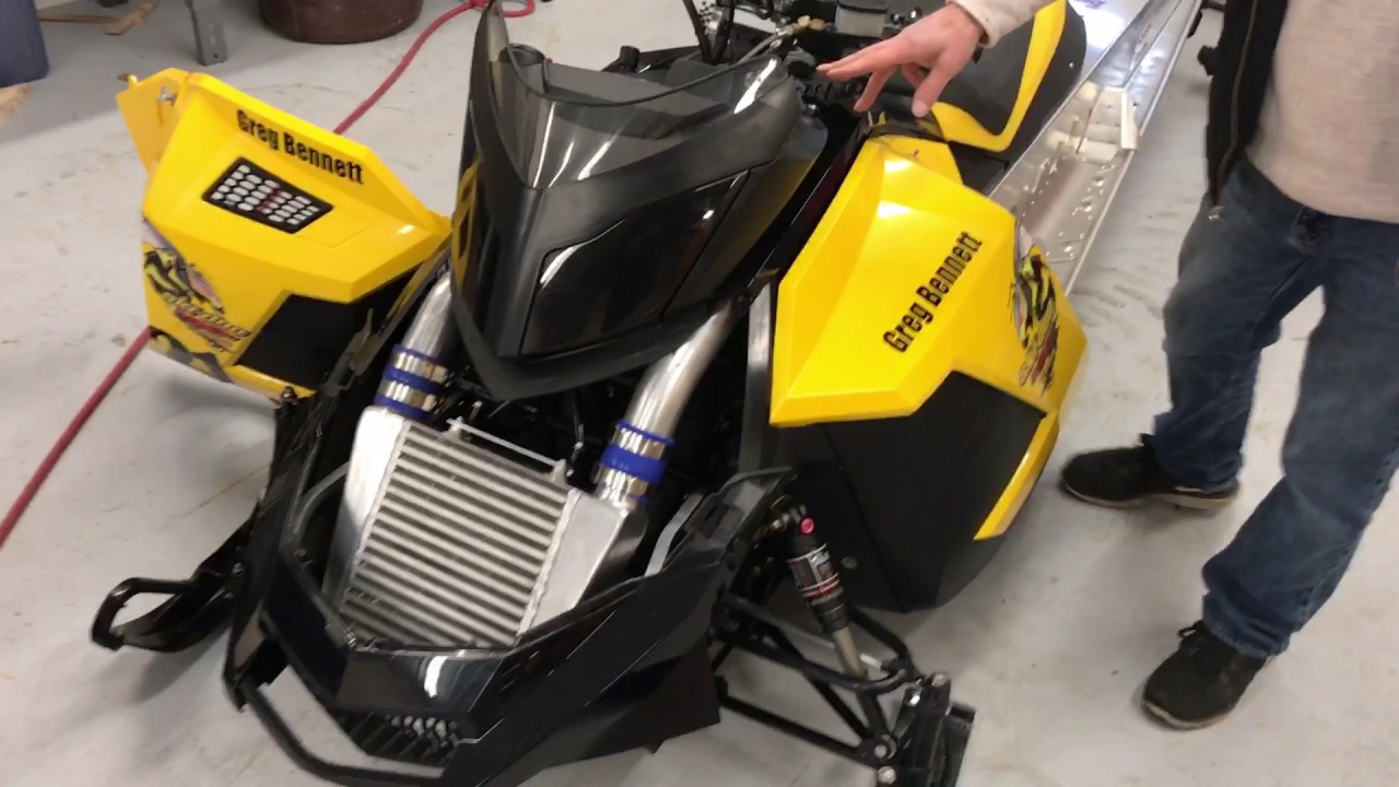 Bennett Racing Ski Doo 1200 Turbo 1 - YouTube