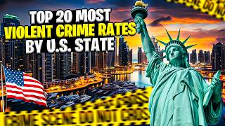 You Won't Believe Which State is #1 for Violent Crime! | Top 20 Most Violent Crime Rates U.S. State