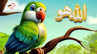ALLAH HO ALLAH HO Lori | Urdu Rhymes for Kids Allah Hoo Allah Hoo | Islamic Children's Lullaby 💤🌙