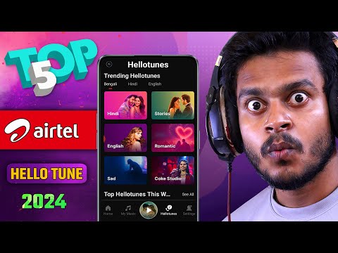 Top 5 – wynk Music Mejor melodía de llamada 2024 Mejor canción de Hellotune 2024 airtel