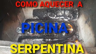 como esquentar piscina com serpentina churrasqueira