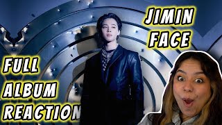 Jimin Face Full Album | REACTION \u0026 UNBOXING!!