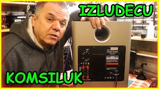 Subwoofer iz snova kod mene na popravci.