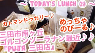 【今日のランチ♪㉙ 〜 Today's lunch 〜】兵庫県三田市、カトマンドゥカリー、PUJA、SOUログ