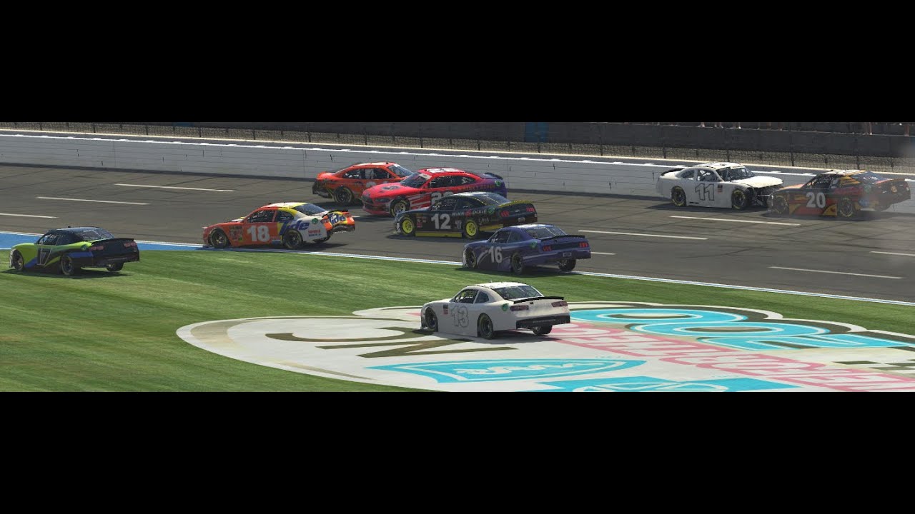 IRacing - NASCAR XFinity B Fixed @ Charlotte - YouTube