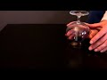 telekinesis with a coin in a glass covering