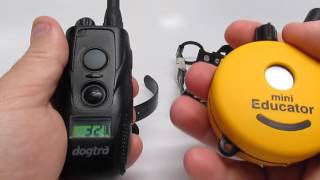 Dogtra 280C VS E-Collar Technologies Mini Educator ET-300