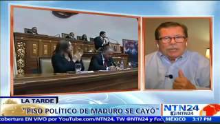 “El piso político de Nicolás Maduro se cayó”: Leopoldo Castillo a NTN24