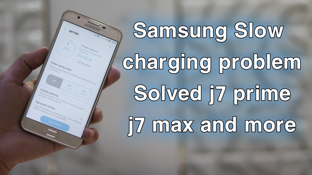 Slow Charging Problem In Samsung | Here Is Permanent Solution - YouTube