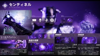 destiny2 殴って誘爆 攻勢防壁＋駆逐の残響　2つ目のシールド