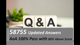 58755 AoA Updated All Answers | Course | 100% Pass | Tcs IEvolve | #tcs #courses #answers | Learning