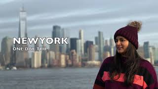 One day trip to New York City| Telugu Vlogs from USA | Travel Vlog |