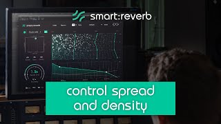 Control density and spread with smart:reverb | sonible