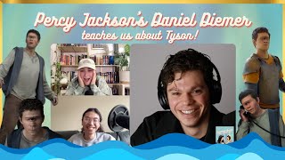 Percy's Jackson's Daniel Diemer Teaches us About Tyson!