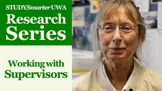 Working with Your Supervisor for UWA Honours and Masters Students